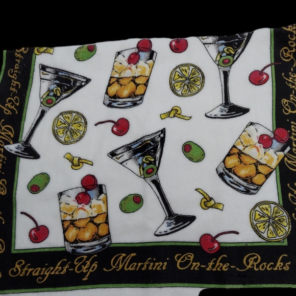 Clay Art Dining Clay Art Martini Shaped Snack Bowl Kithen Towel